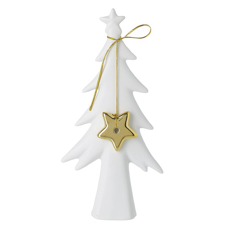 Ceramic tree with star detail
